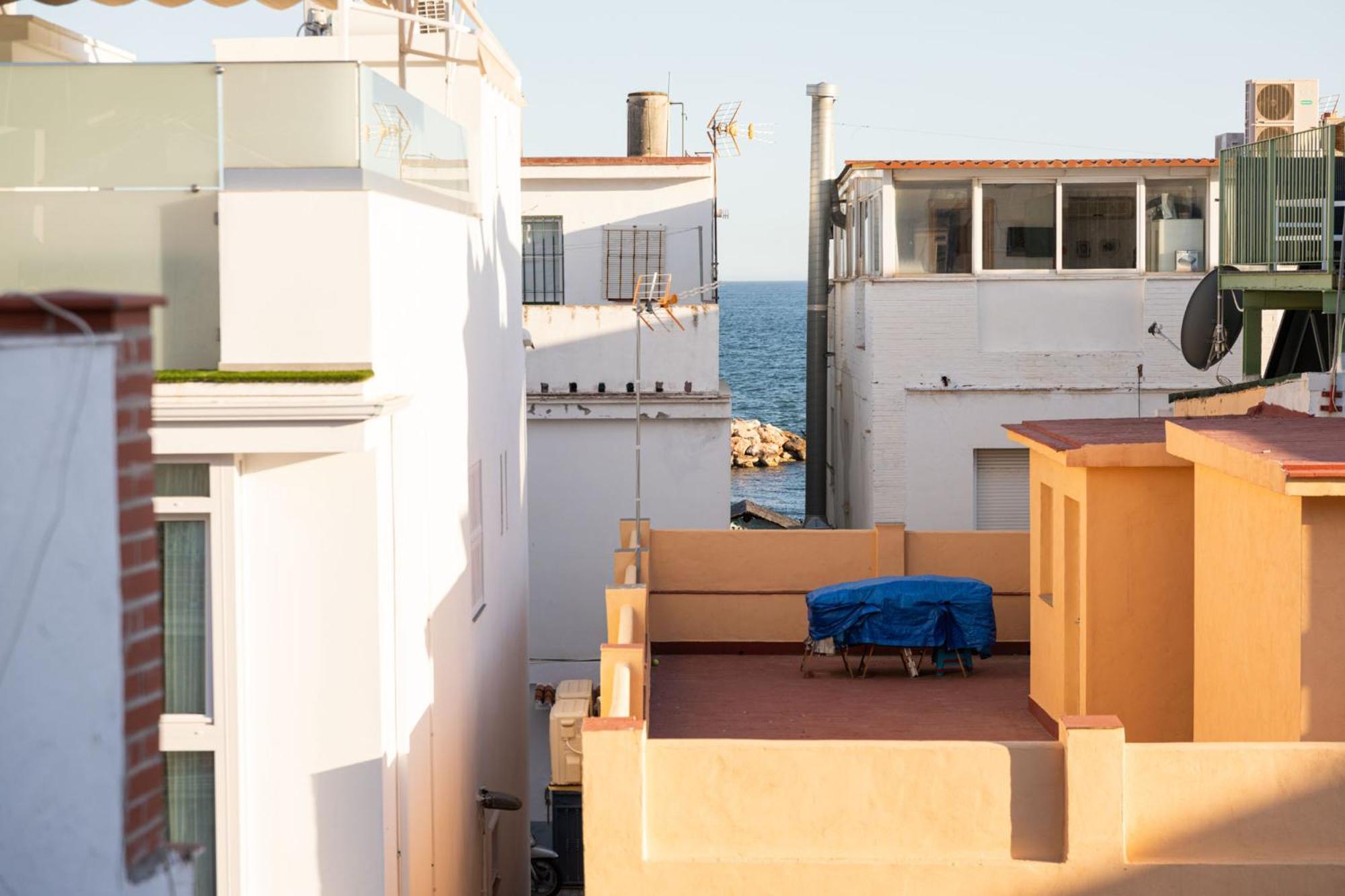 Premium Malaga Beach With Terrace Kültér fotó