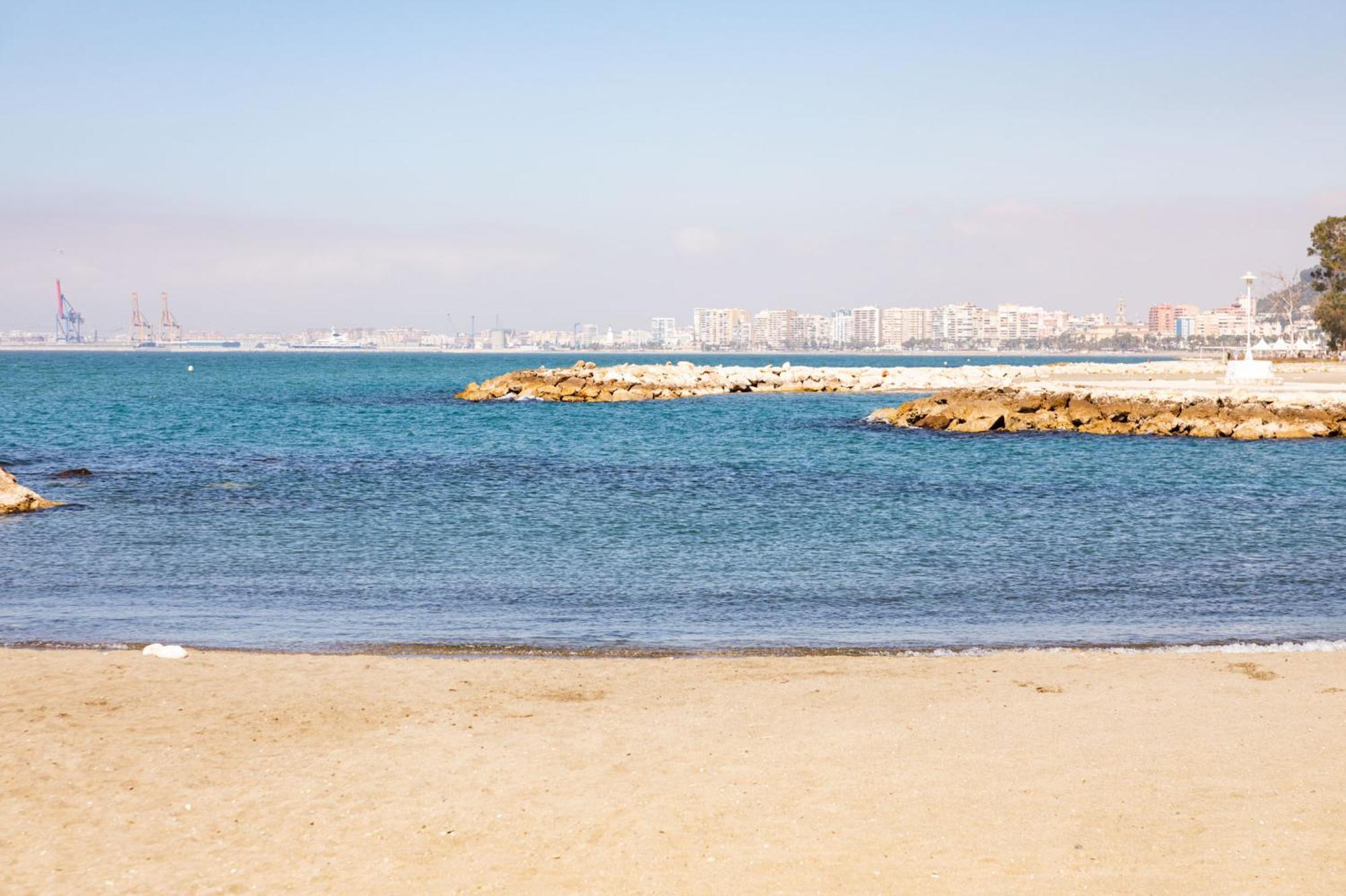 Premium Malaga Beach With Terrace Kültér fotó