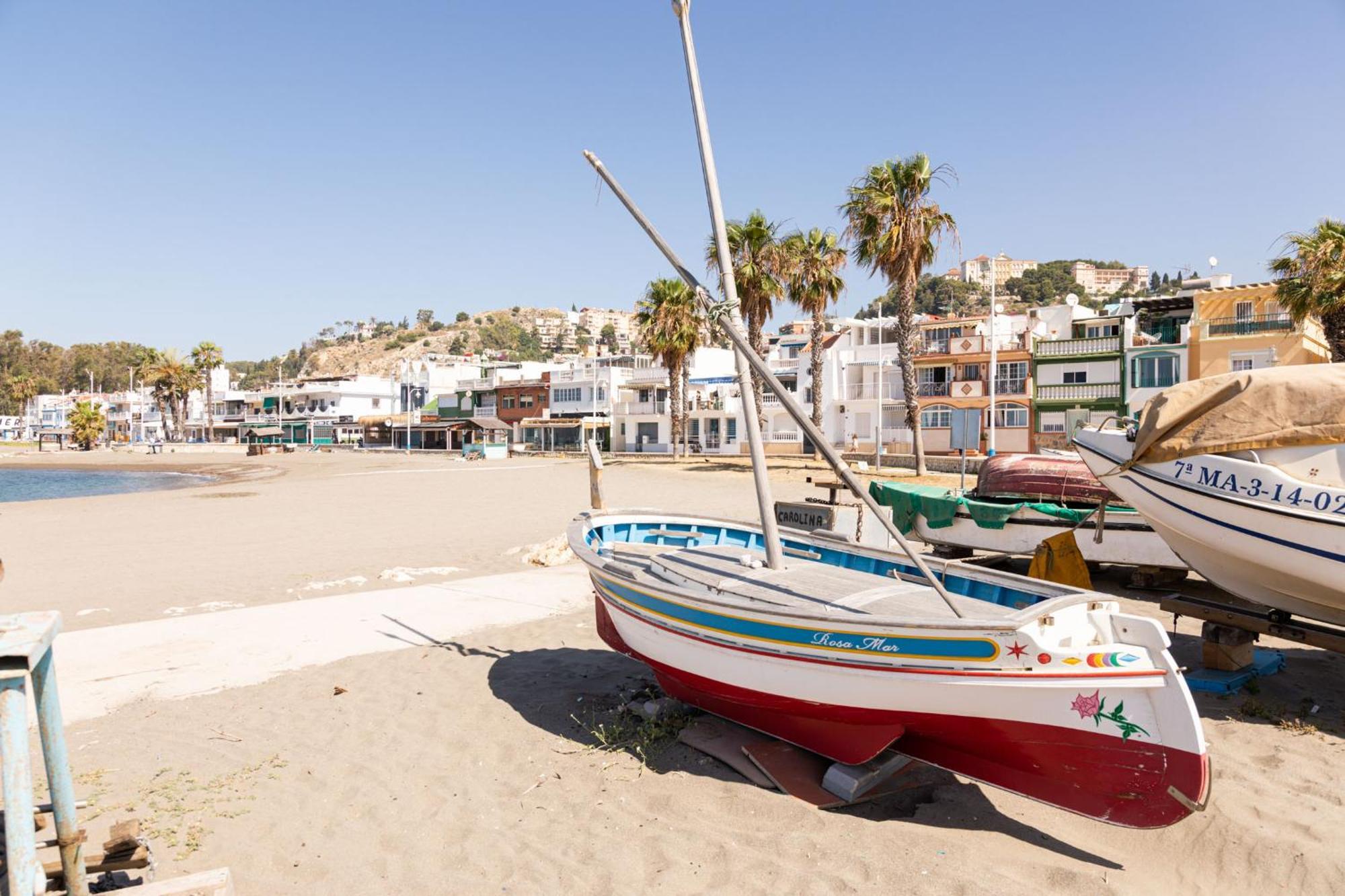 Premium Malaga Beach With Terrace Kültér fotó