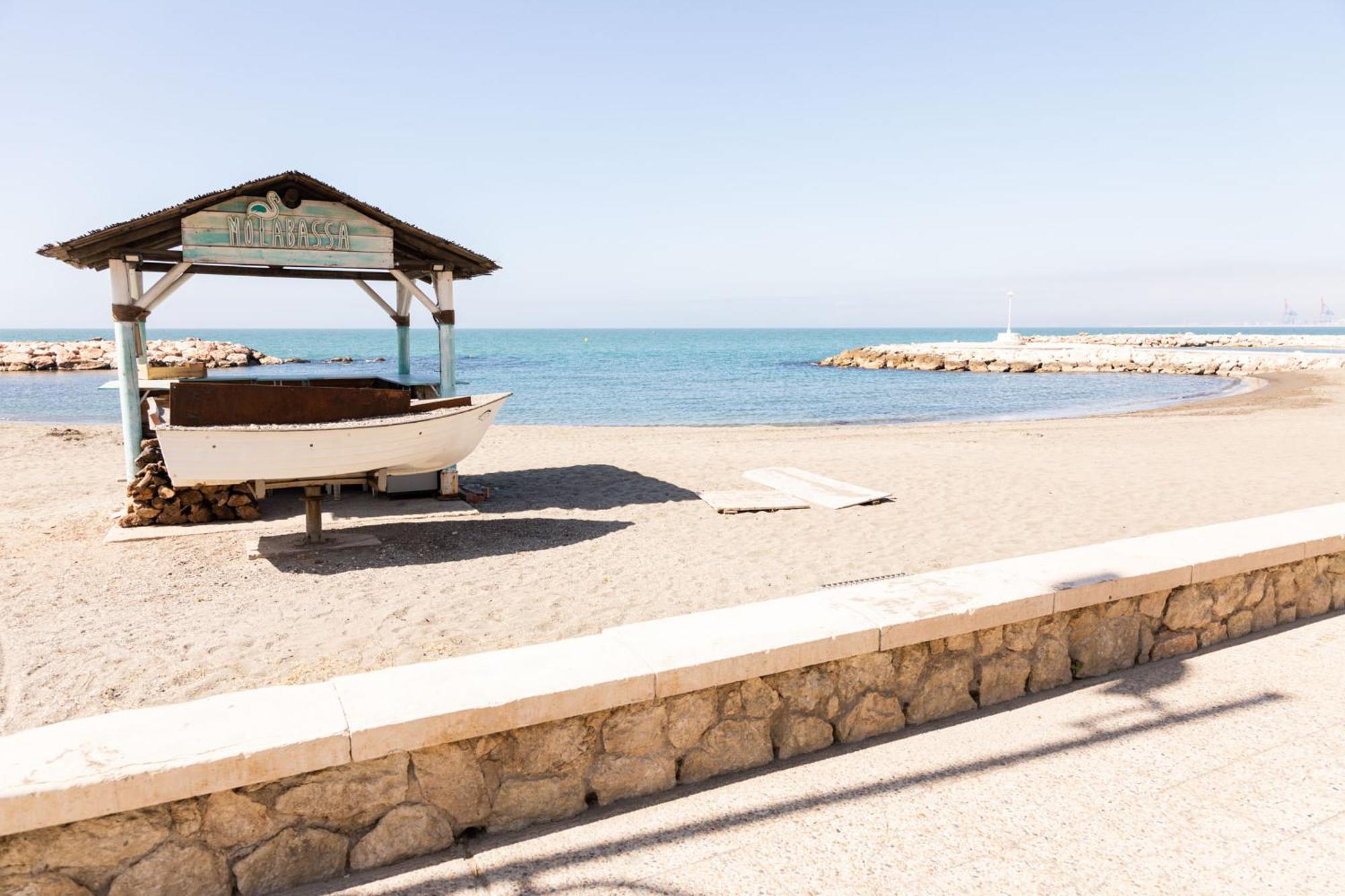 Premium Malaga Beach With Terrace Kültér fotó